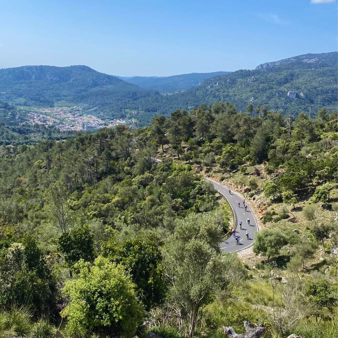 bicis de carretera en la Mallorca 312